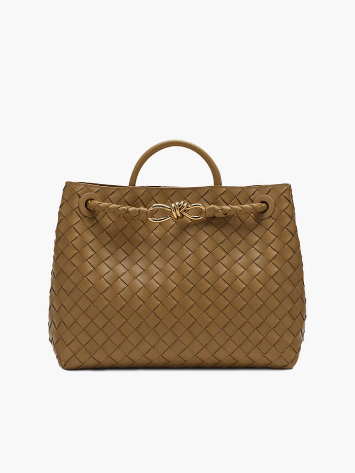 Damen Handtasche Gewebt Strukturierte Eleganz