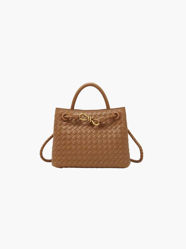 Damen Handtasche Gewebt Strukturierte Eleganz