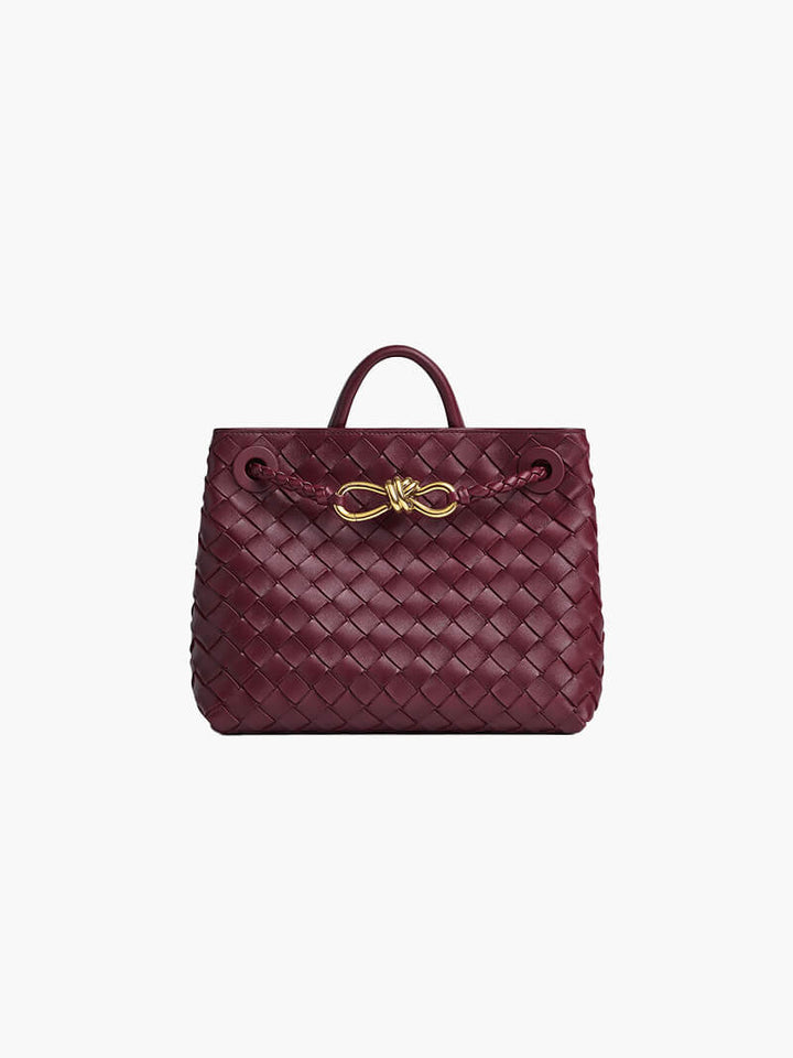 Damen Handtasche Gewebt Strukturierte Eleganz