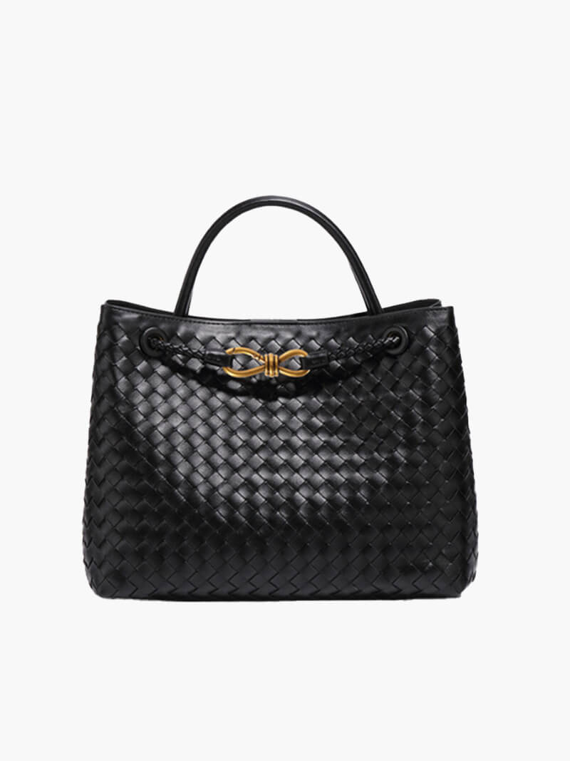 Damen Handtasche Gewebt Strukturierte Eleganz