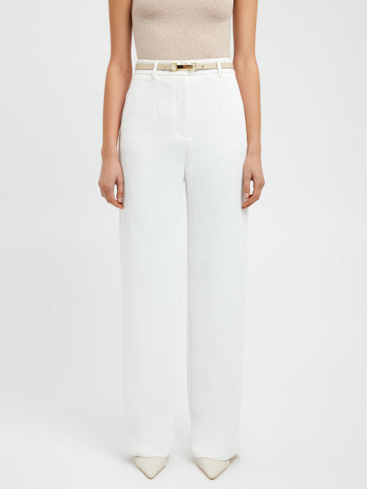 Women's Pants Straight With Pockets Business Casual