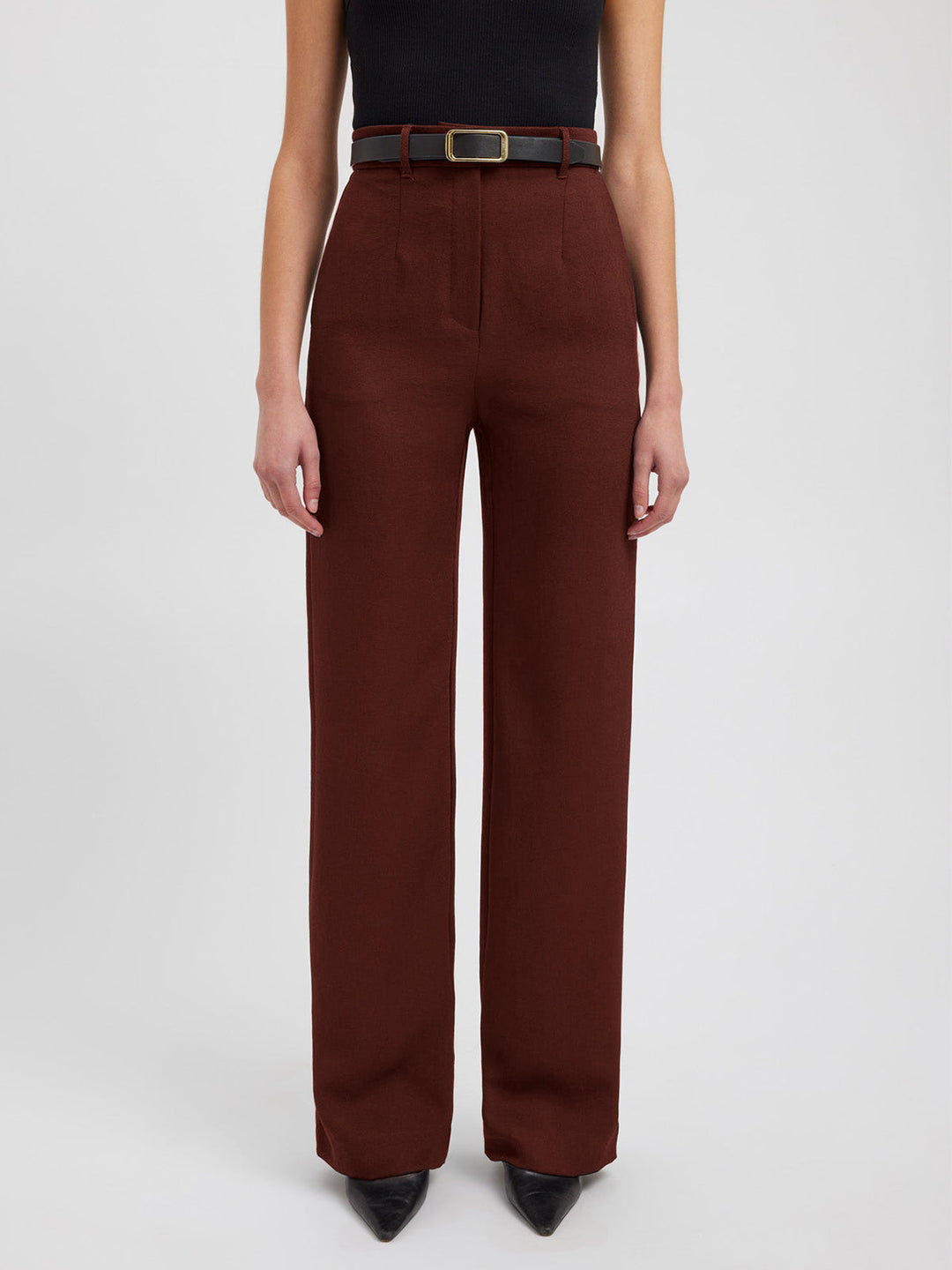 Women's Pants Straight With Pockets Business Casual