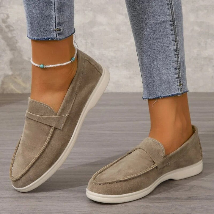 Women's Loafer Suede Elegant Slipper Slip-Ons