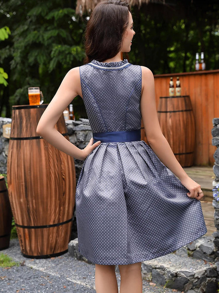 Women's Mini Dress Traditional Fabric Festive Modern Design