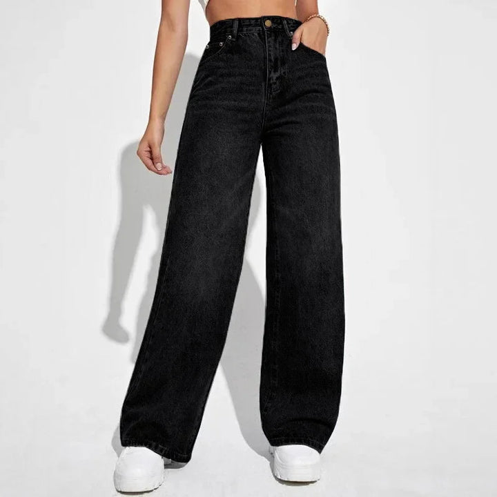 Women's Mom Jeans High Waisted Denim
