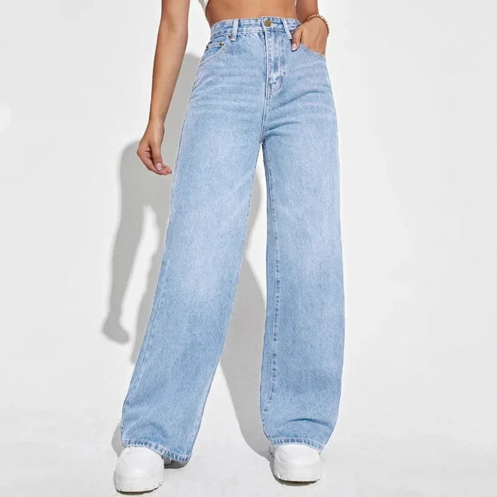 Women's Mom Jeans High Waisted Denim