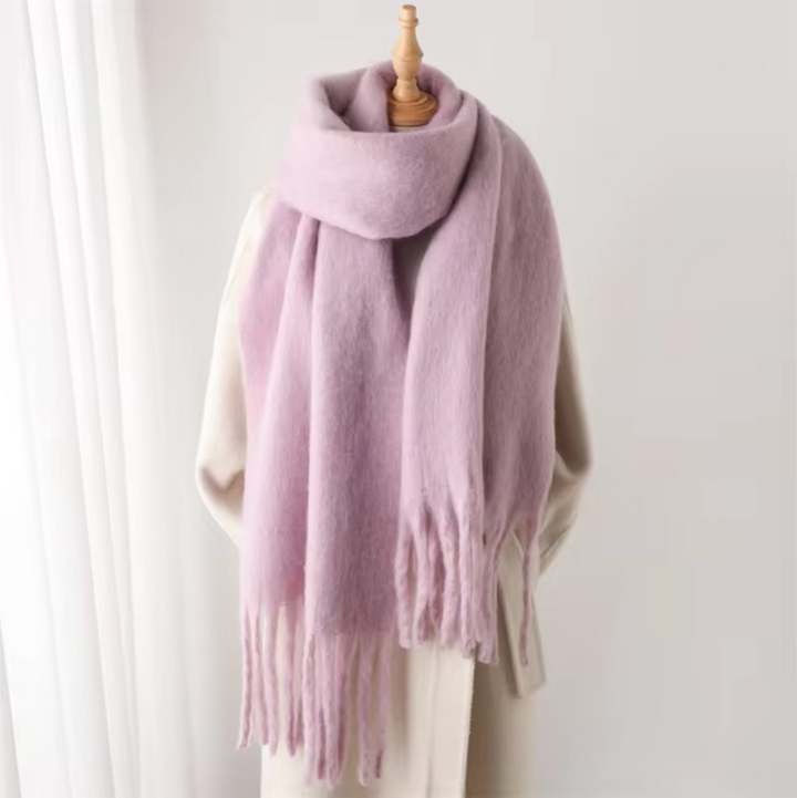 Damen Pashmina Schal mit Fransen – Eleganter Winter Schal für Vielseitige Styles