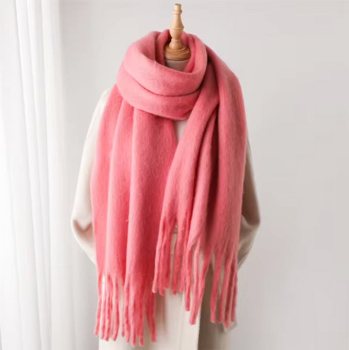 Damen Pashmina Schal mit Fransen – Eleganter Winter Schal für Vielseitige Styles