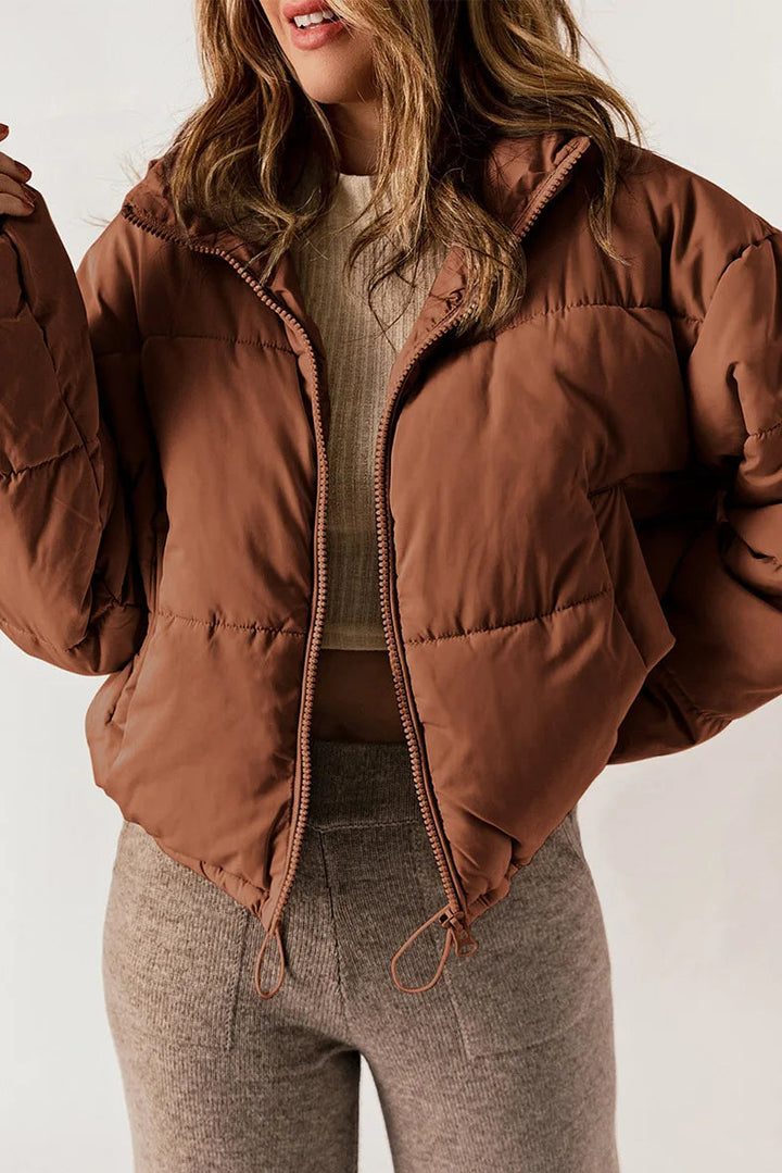 Women's Puffer Jacket Modern High-Quality Material
