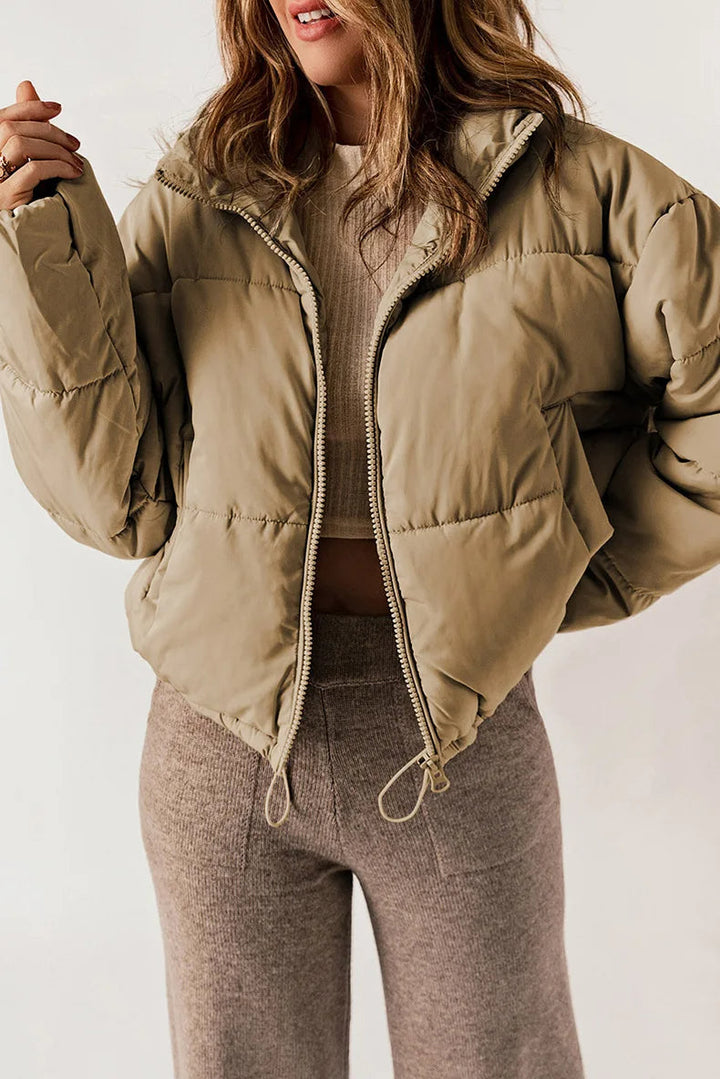 Women's Puffer Jacket Modern High-Quality Material