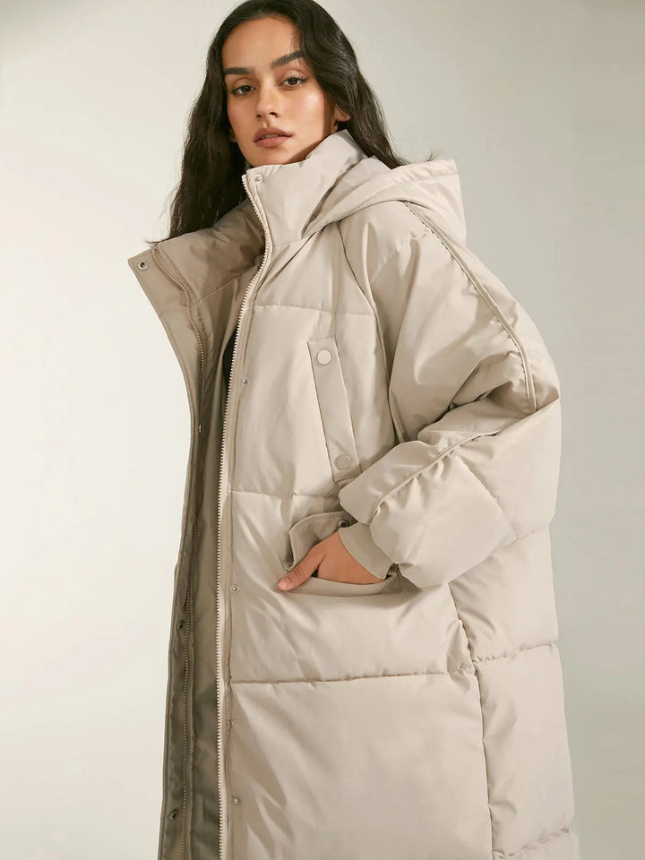 Damen Pufferparka mit Kapuze Urban Style