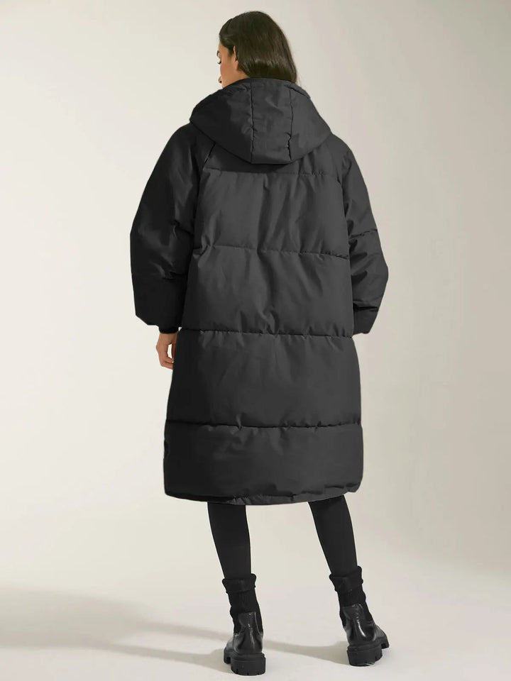 Damen Pufferparka mit Kapuze Urban Style