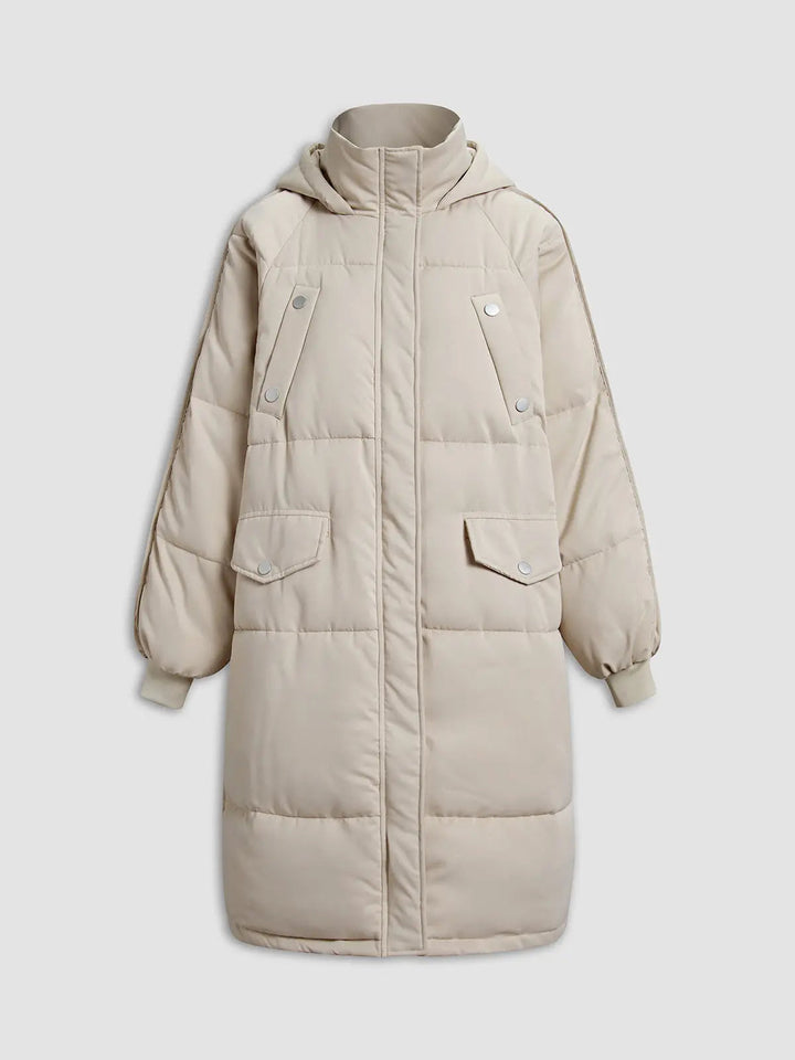Damen Pufferparka mit Kapuze Urban Style