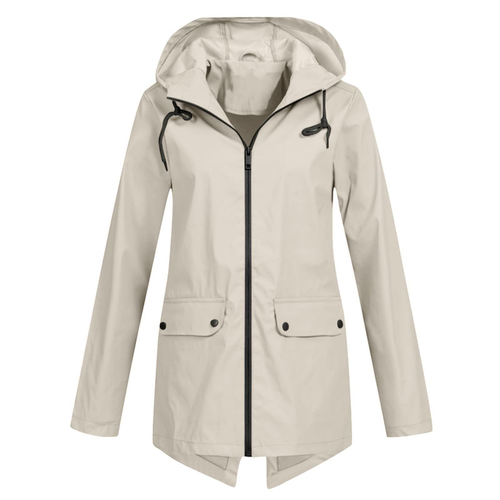 Women's Waterproof Breathable Rain Jacket With Hood