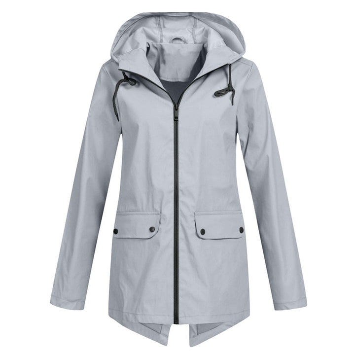 Women's Waterproof Breathable Rain Jacket With Hood