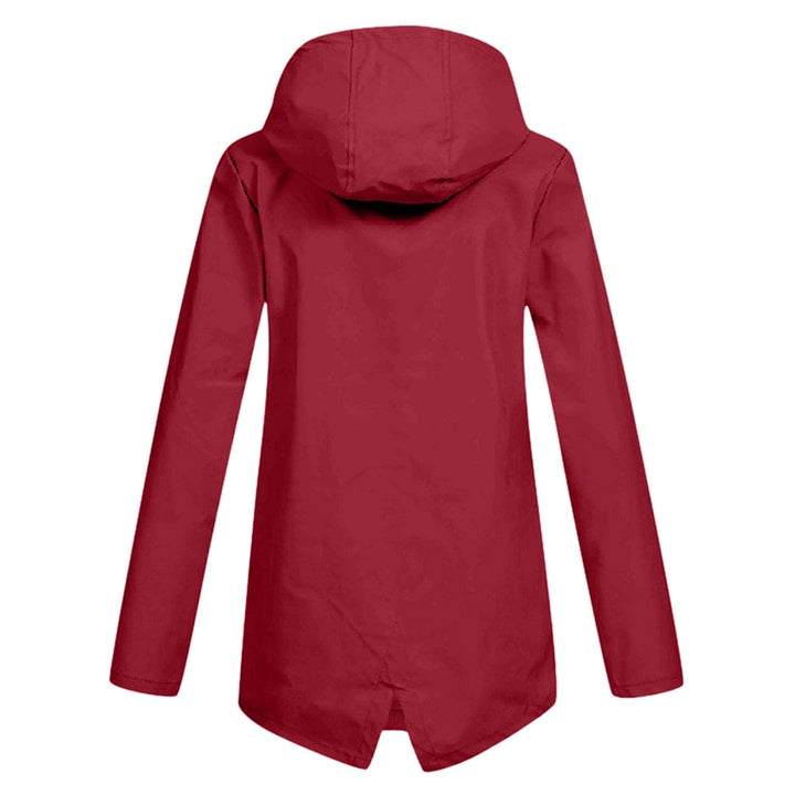 Women's Waterproof Breathable Rain Jacket With Hood