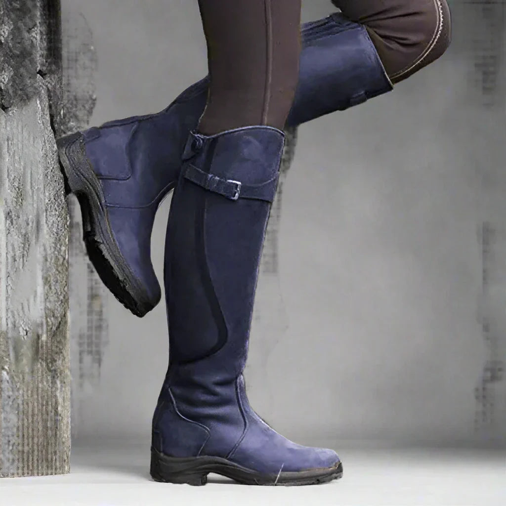 Women's Riding Boots Ergonomic Faux Leather Sporty-Classic