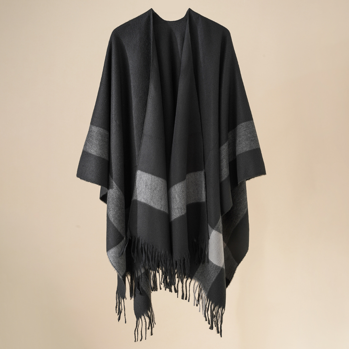 Damen Schal Mit Quasten Aus Hochwertigem Stoff – Vielseitig Und Elegant