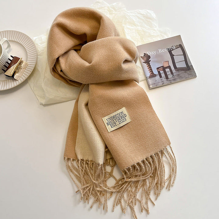 Damen Schal Wolle Elegant