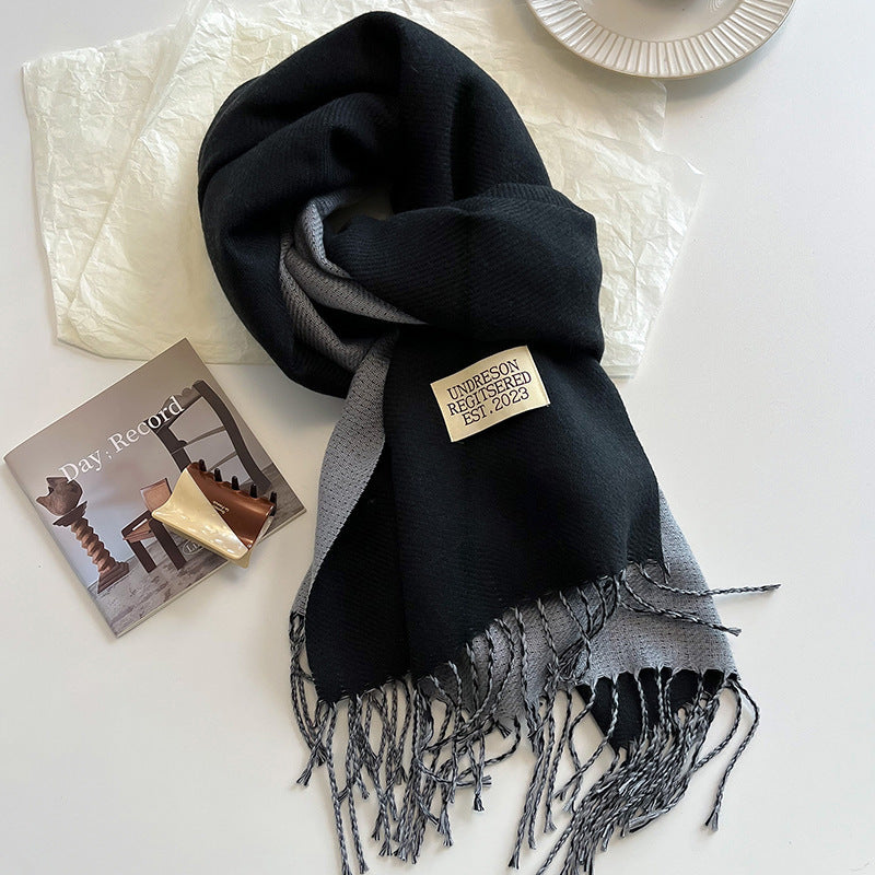 Damen Schal Wolle Elegant
