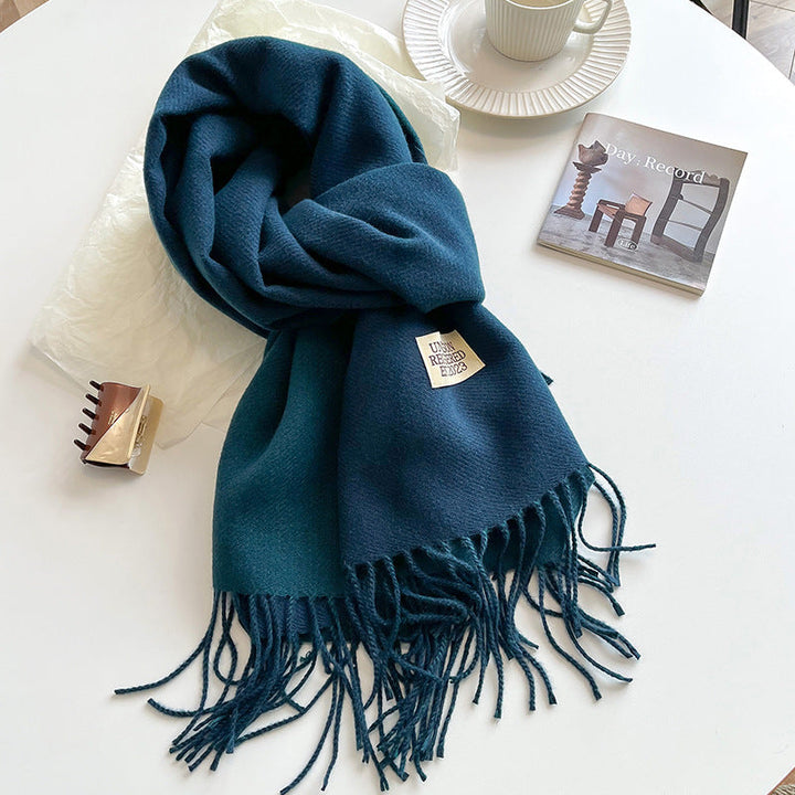Damen Schal Wolle Elegant