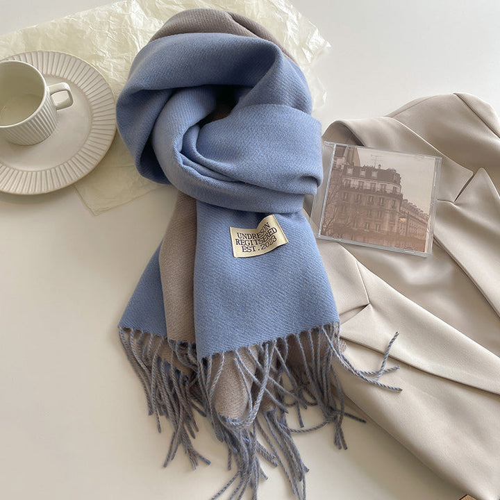 Damen Schal Wolle Elegant