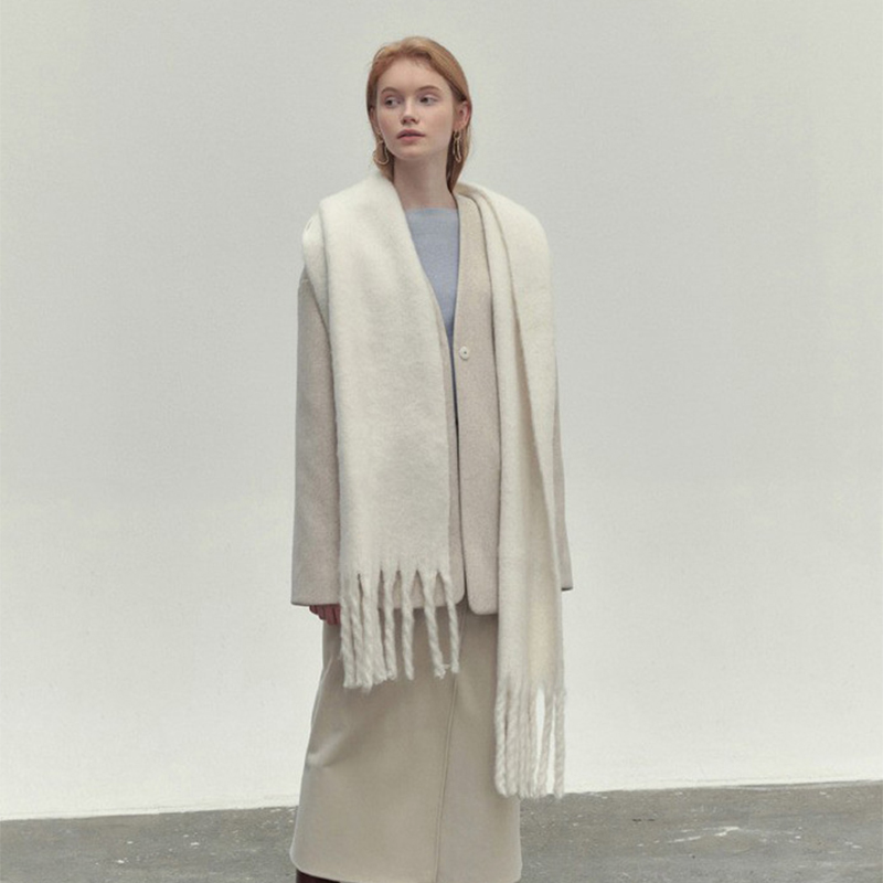 Damen Schal Wolle Elegant für Stilbewusste