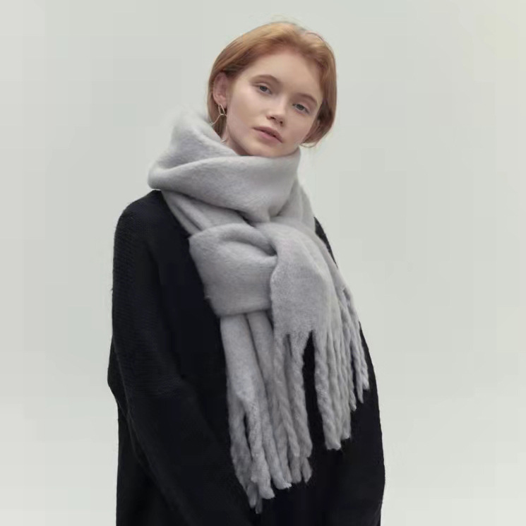 Damen Schal Wolle Elegant für Stilbewusste