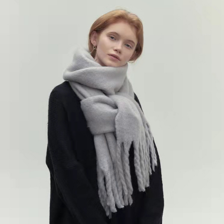 Damen Schal Wolle Elegant für Stilbewusste