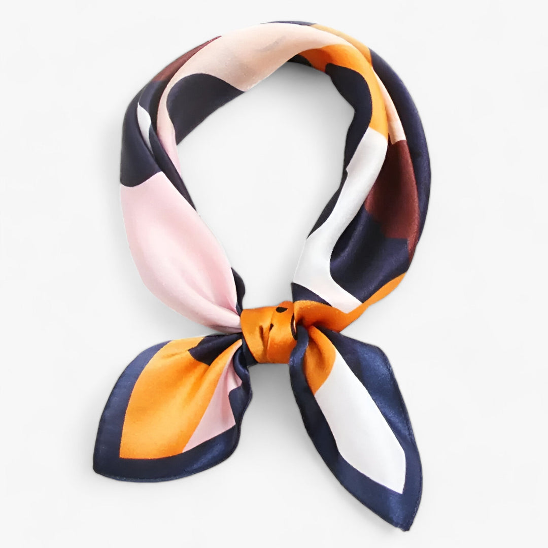 Damen Seiden Look Schal Elegantes Design Vielseitig