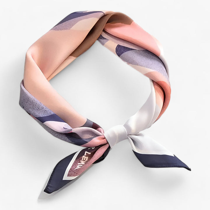Damen Seiden Look Schal Elegantes Design Vielseitig