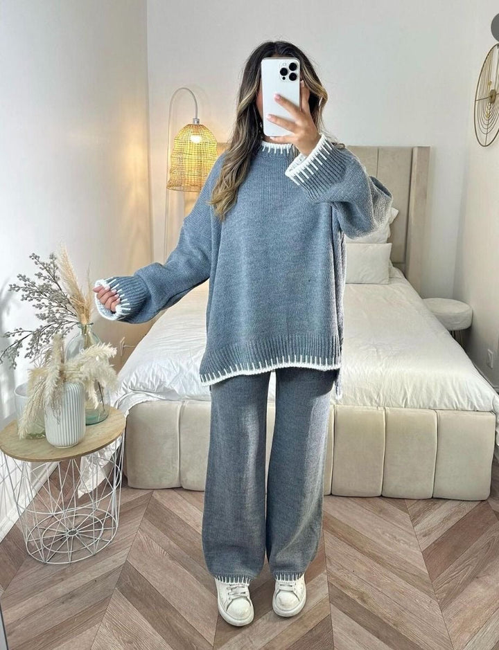 Women's Set Soft Knit Style Comfortable and Trendy