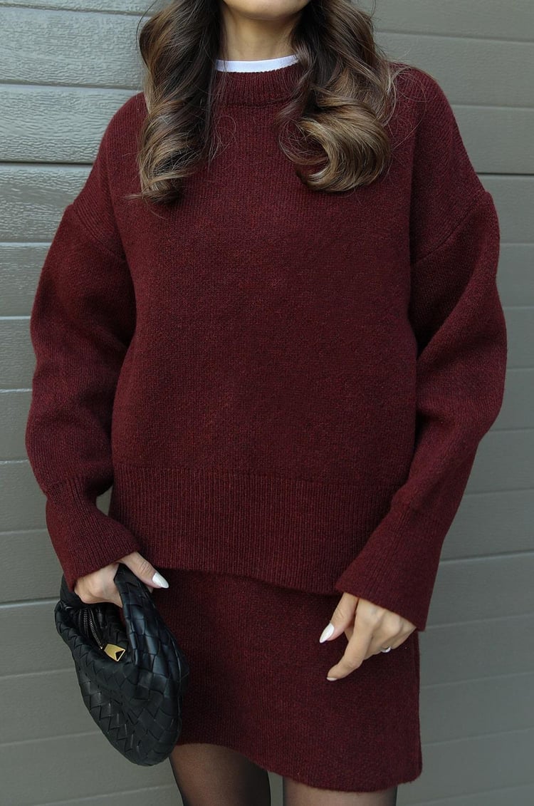 Women's set made of soft fabric in trendy style
