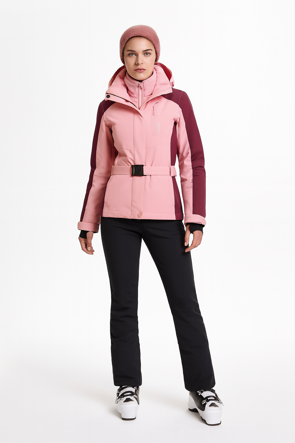 Damen Skianzug Atmungsaktiv Wasserdicht Elegantes Design 0