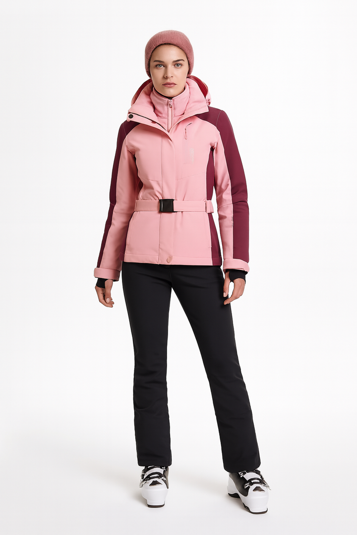 Damen Skianzug Atmungsaktiv Wasserdicht Elegantes Design 0