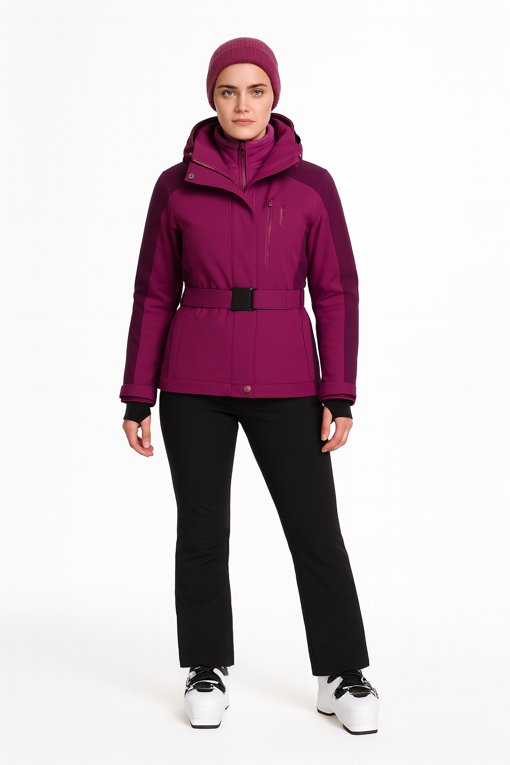 Damen Skianzug Atmungsaktiv Wasserdicht Elegantes Design 2