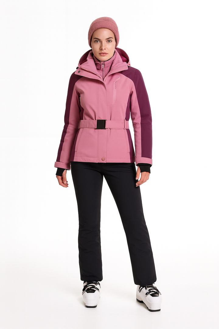 Damen Skianzug Atmungsaktiv Wasserdicht Elegantes Design 3