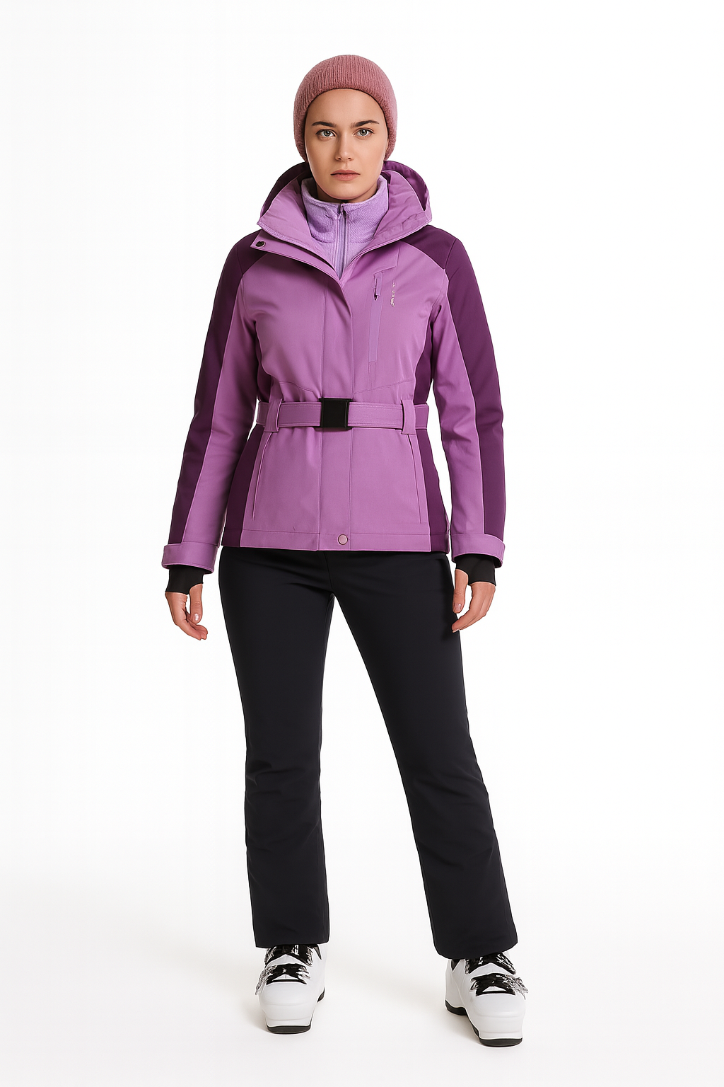 Damen Skianzug Atmungsaktiv Wasserdicht Elegantes Design 4