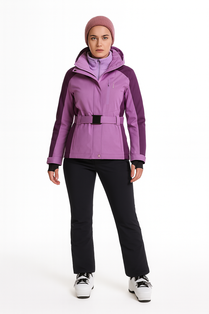 Damen Skianzug Atmungsaktiv Wasserdicht Elegantes Design 4