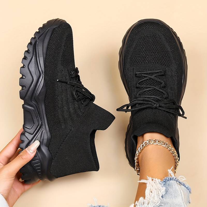 Damen Sneakers Atmungsaktiv Komfortabel Modern