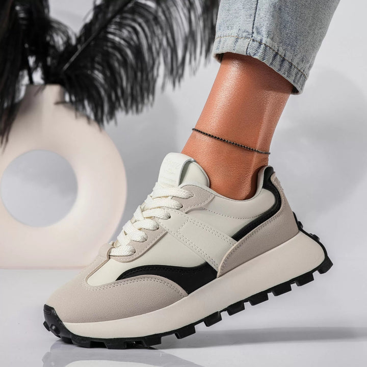 Damen Sneakers Atmungsaktive Materialien mit Unterstützung