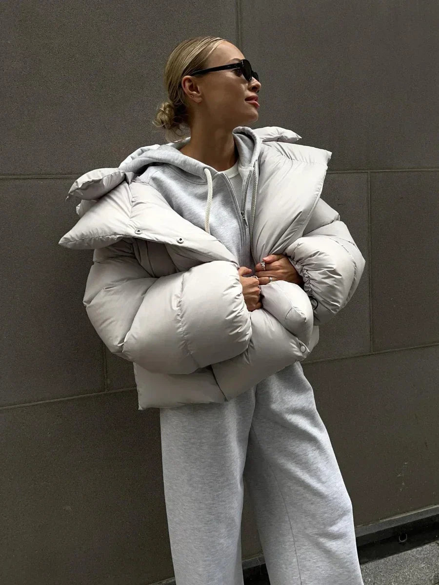 Damen Steppjacke Modernes Design Mit Hochwertiger Füllung