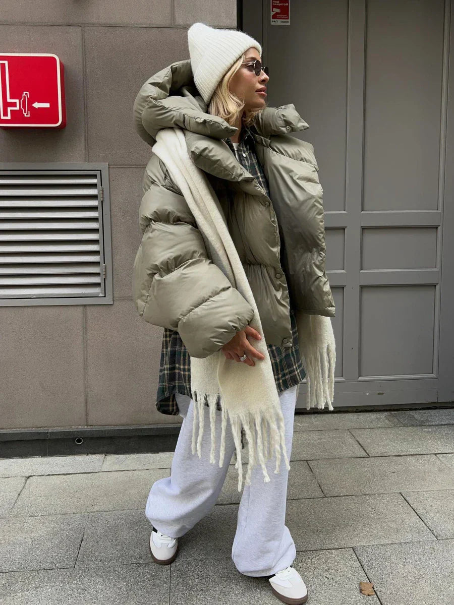 Damen Steppjacke Modernes Design Mit Hochwertiger Füllung