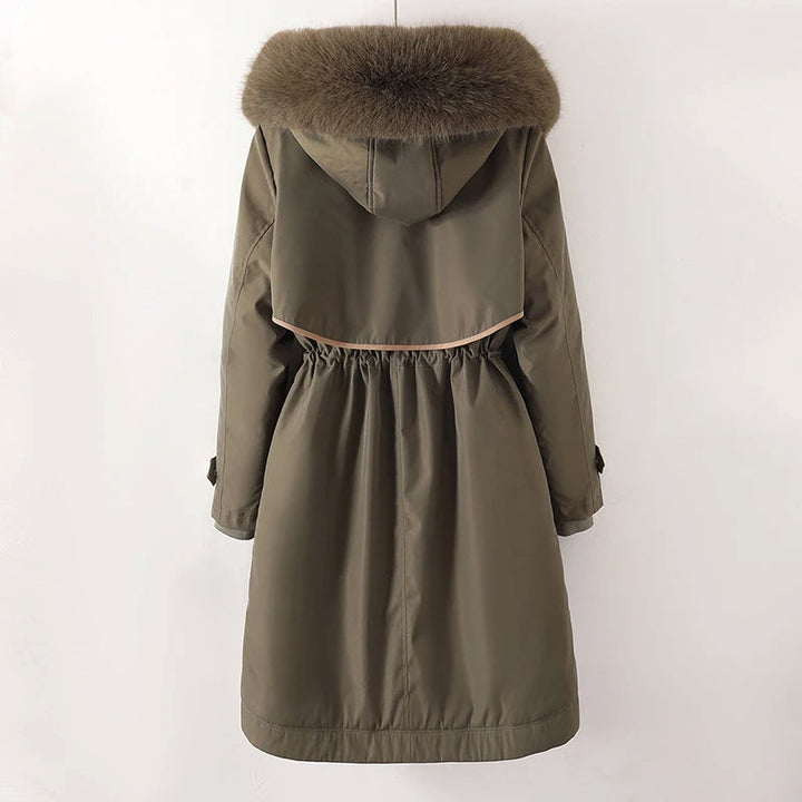 Women's quilted jacket with hood High-quality quilted fabric Casual