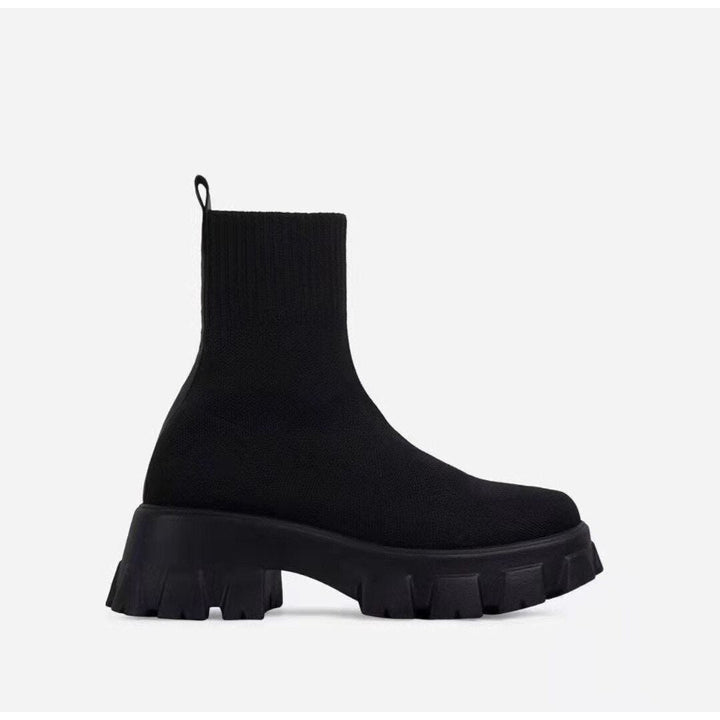 Damen-Stiefeletten  Robuste Profilsohle Modernes Design