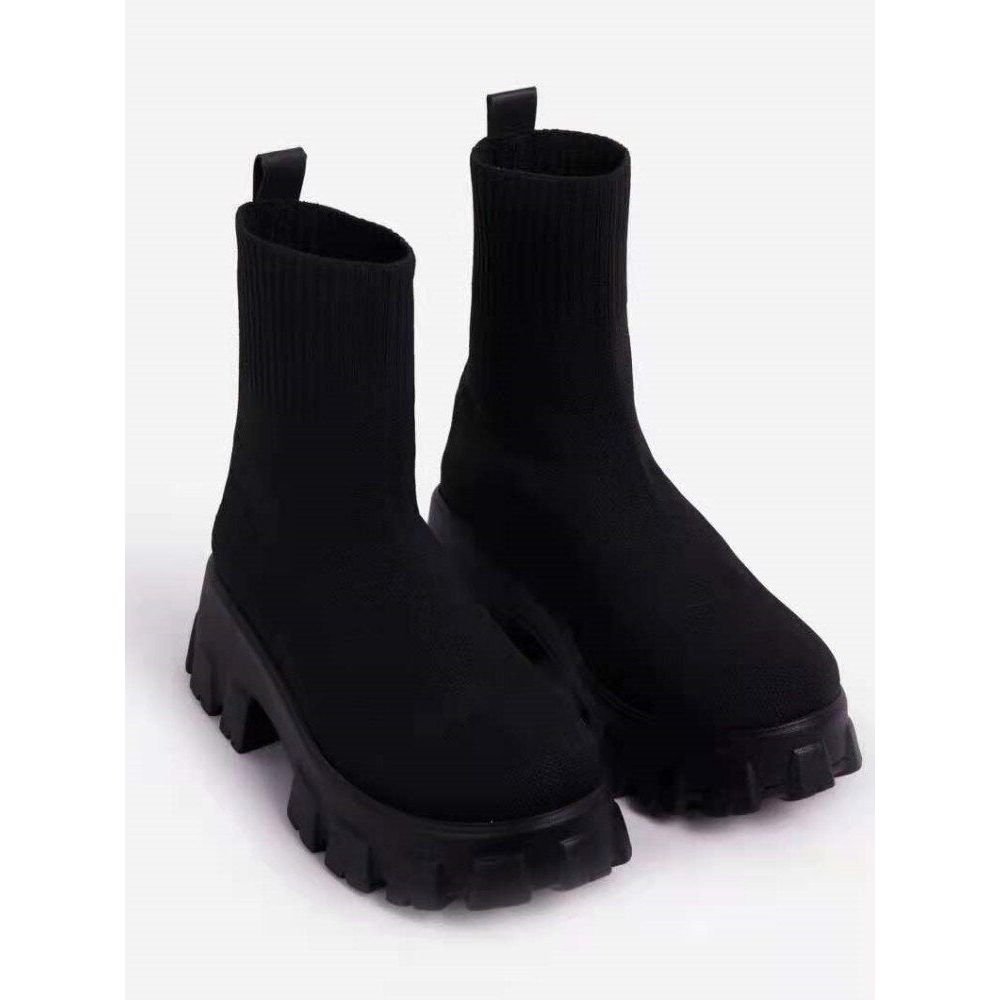 Damen-Stiefeletten  Robuste Profilsohle Modernes Design