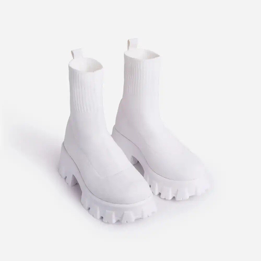 Damen-Stiefeletten  Robuste Profilsohle Modernes Design