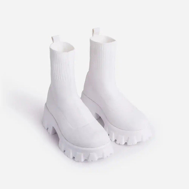 Damen-Stiefeletten  Robuste Profilsohle Modernes Design