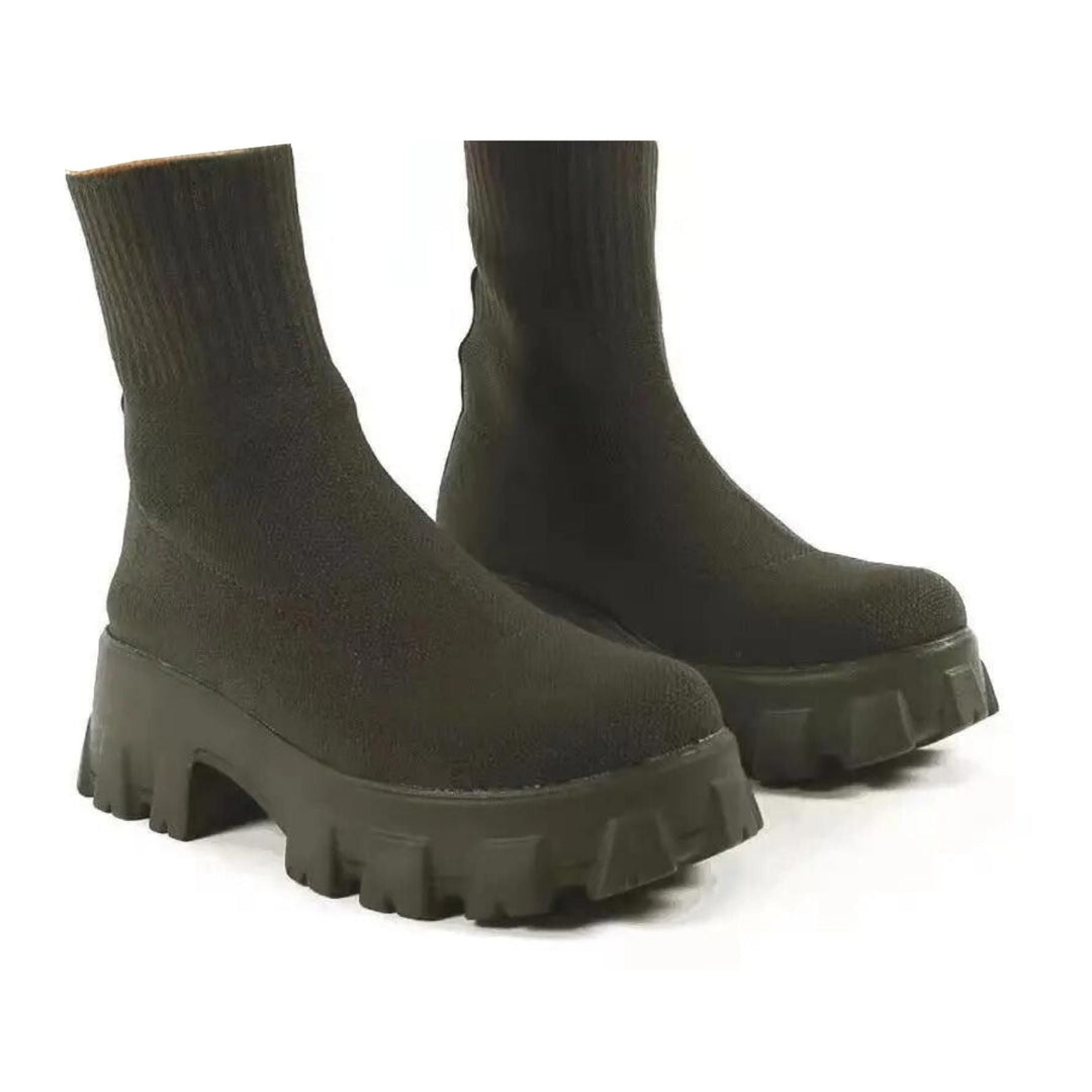 Damen-Stiefeletten  Robuste Profilsohle Modernes Design