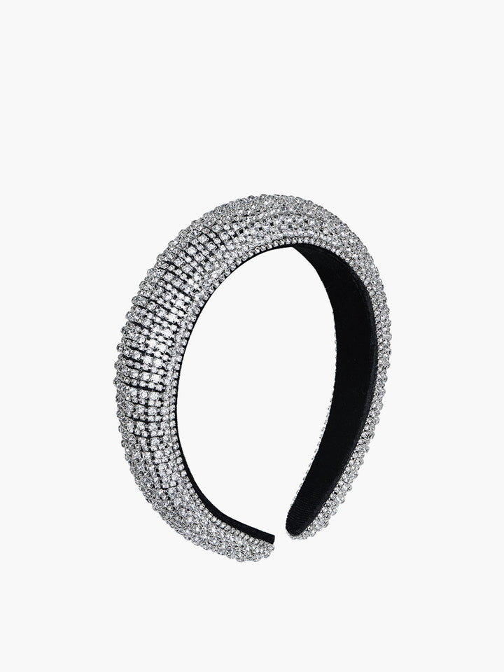 Damen Stirnband Mit Strasssteinen Elegantes Accessoire Für Modebewusste
